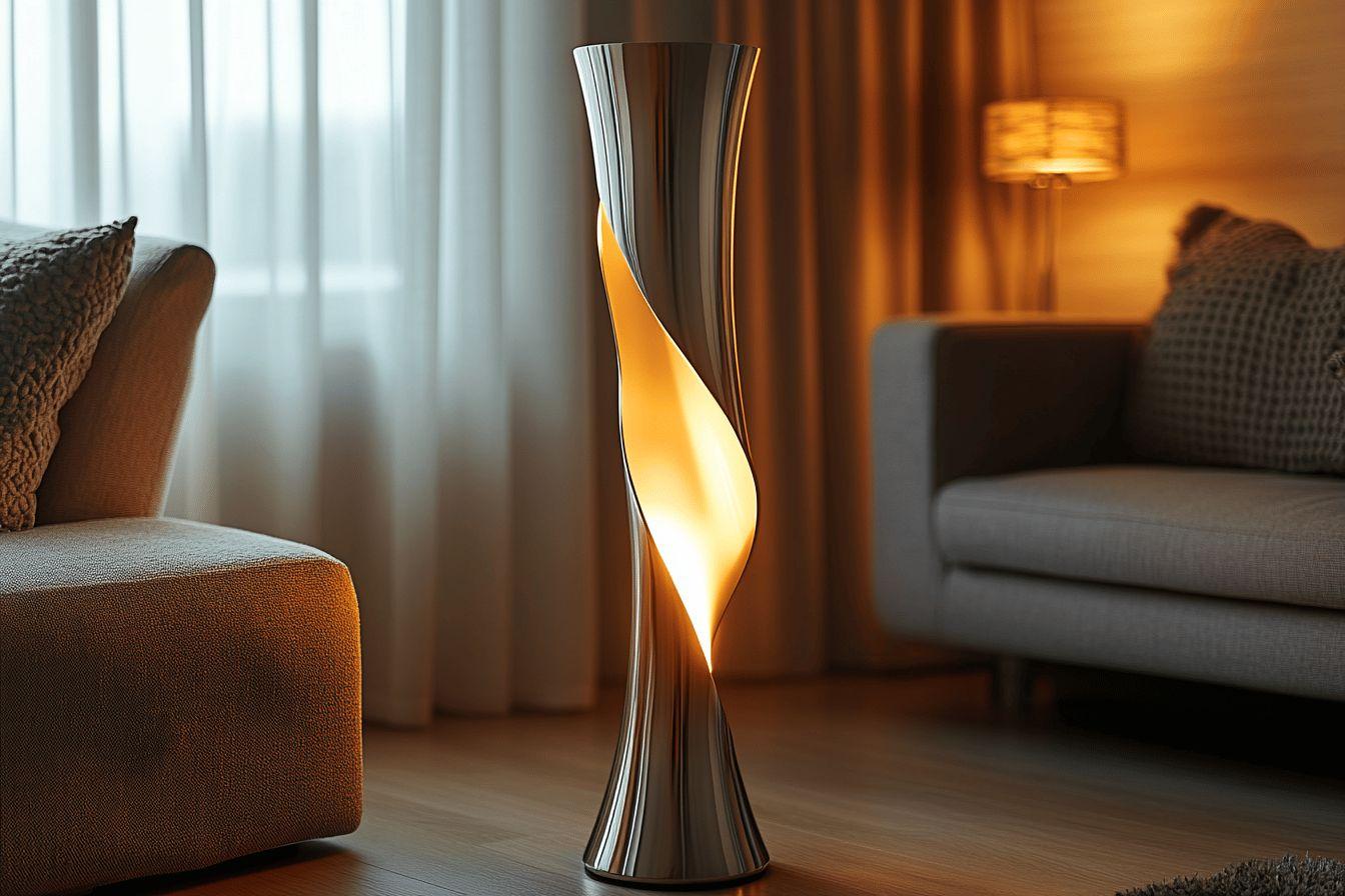Lampe halogène sur pied avec éclairage 50W pour usage professionnel et domestique